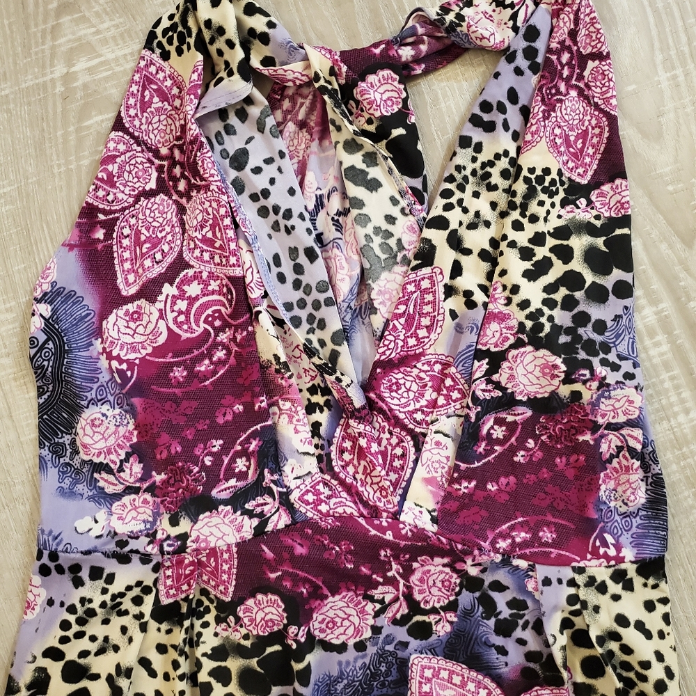 Cute NWT Racer Back Maxi Dress!